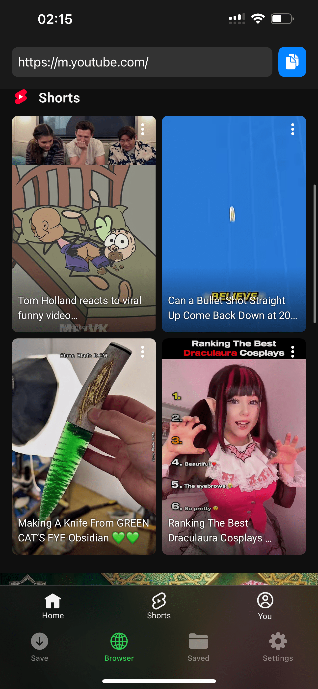 Savfromnet screenshot