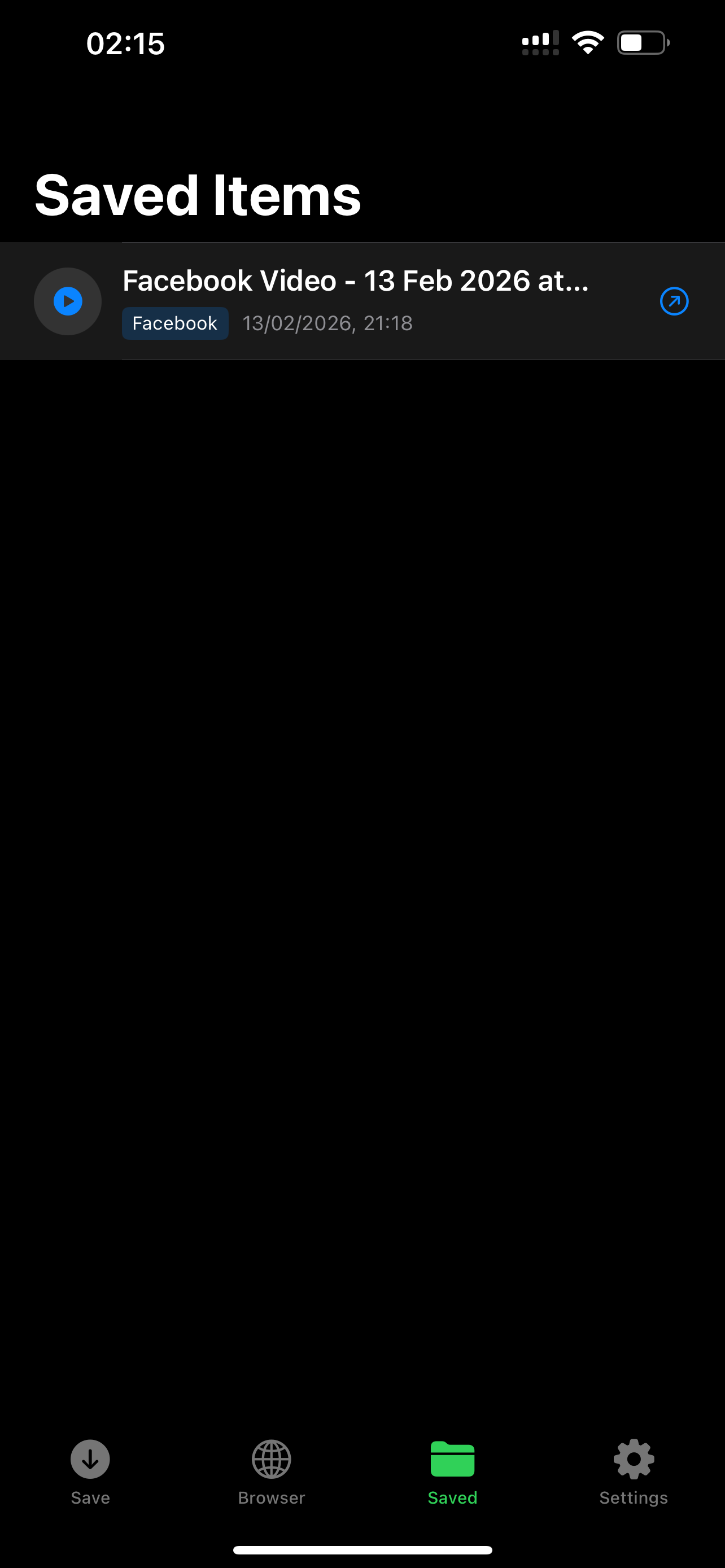 Savfromnet screenshot